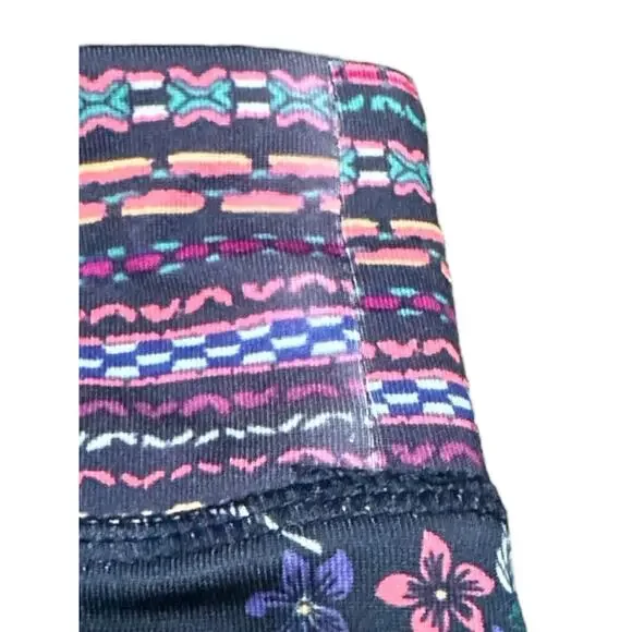 Old Navy Active Girls L 10-12 Athletic Shorts Dance Gym Cheer Navy Pink Purple - Picture 7 of 7